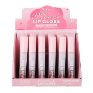 Lip gloss en mousse