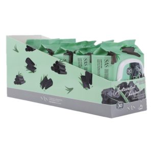 Toallitas limpiadoras faciales de Carbón Activado