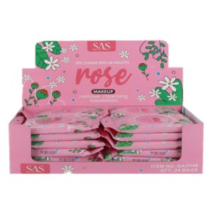 Toallitas húmedas con Rosas